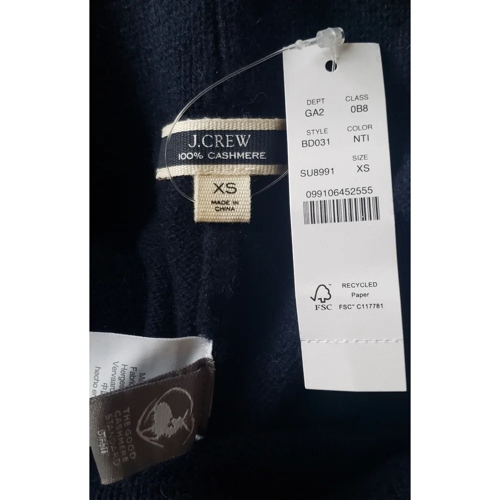 30. J.Crew Cashmere track pant